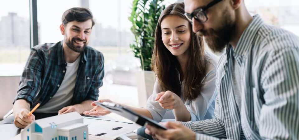 l'équipe de l'agence Harmony